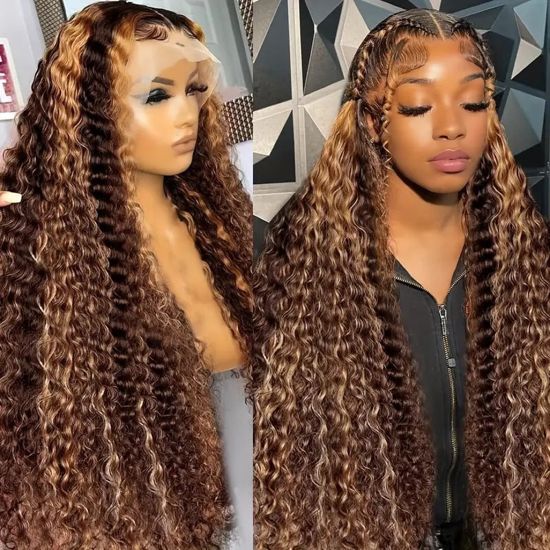 Women's Simple And Fashionable Lace And Curly Hair